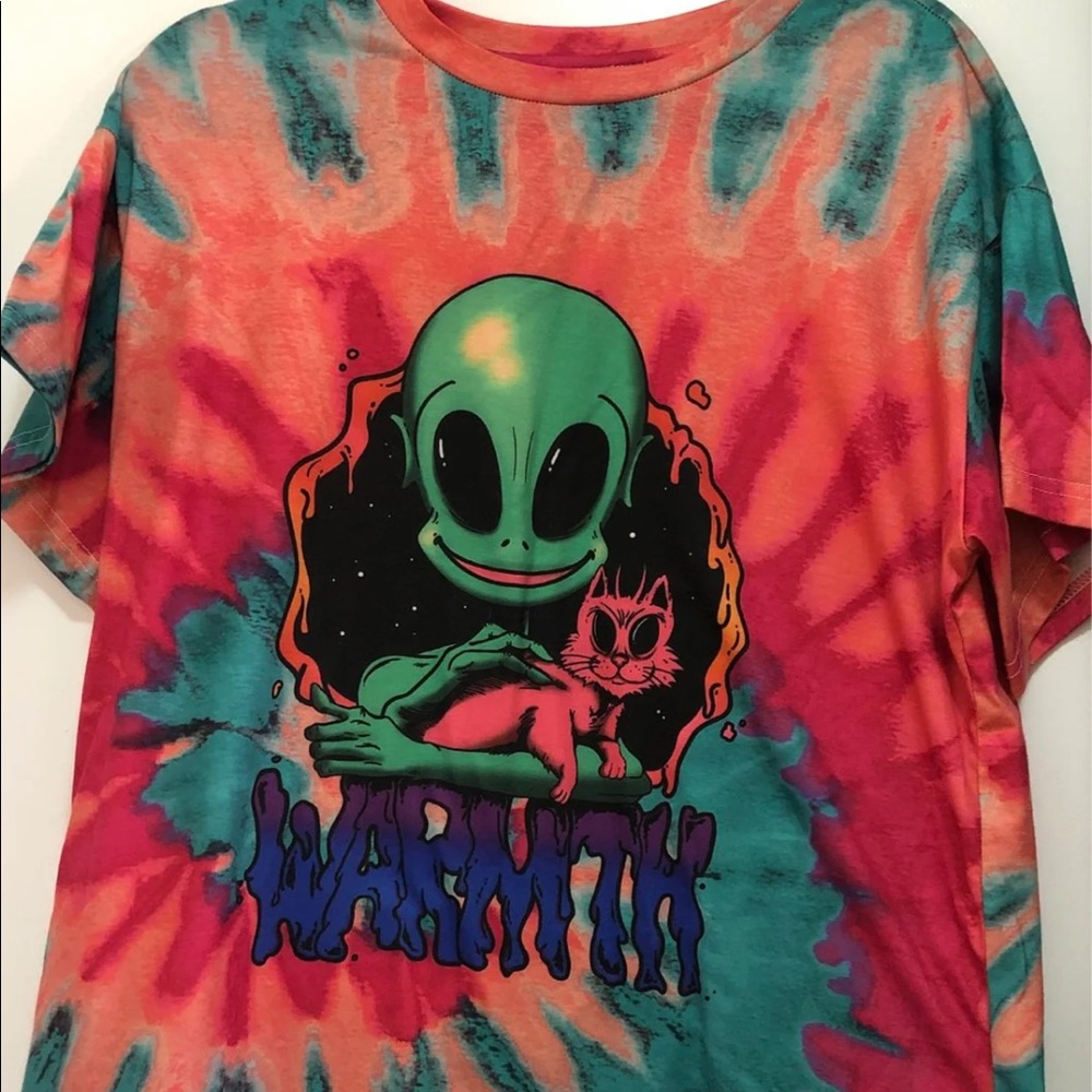 Trippy Tie Dye tee